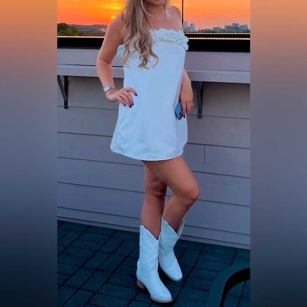 WeWoreWhat White Mini Dress